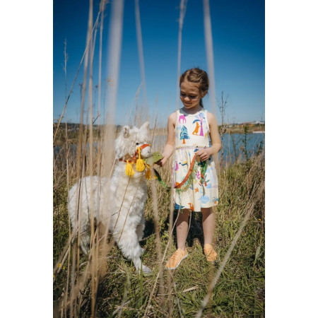 Dětské šaty Wouki Suna Yellow