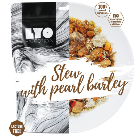 Lyo food Dušené vepřové s kroupami 370 g