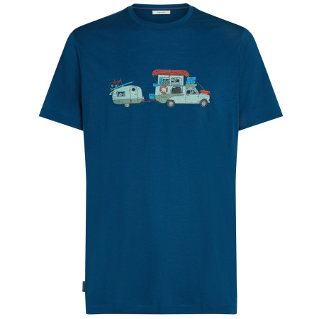 Pánské funkční triko Icebreaker Men Merino 150 Tech Lite SS Tee Transportage