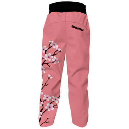 Dětské softshellové kalhoty WAMU Pink