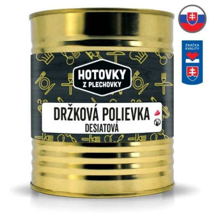 Polévka Hotovky z plechovky Dršťková polévka svačinová 800ml