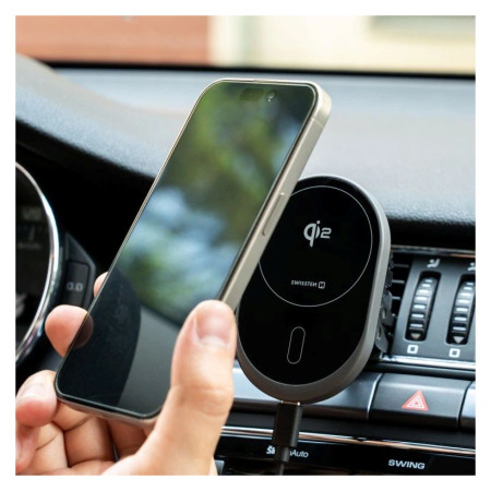 Držák do auta Swissten MagRIDE Qi2