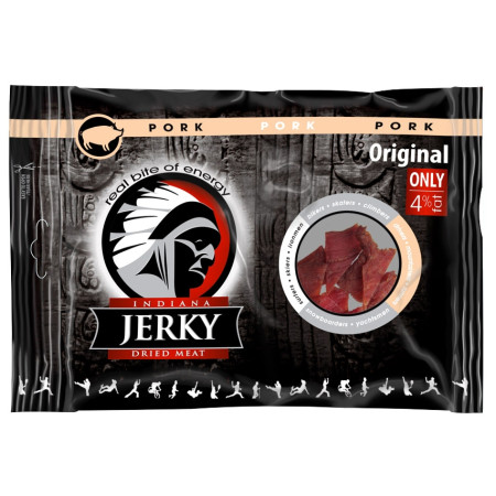 Sušené maso Indiana Jerky Vepřové 100g