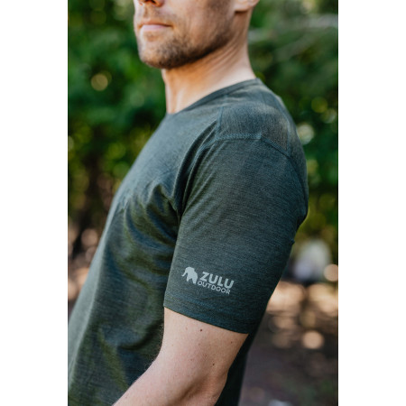 Pánské triko Zulu Merino Quest 160 Short Comfy
