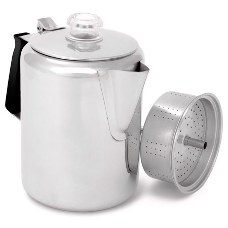 4camping.cz - Kávovar GSI Outdoors Glacier Stainless 6 Cup - stříbrná
