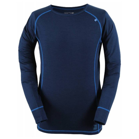Pánské funkční triko 2117 Ullanger dlouhý rukáv modrá