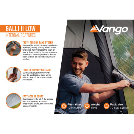 Předstan Vango Galli II Low