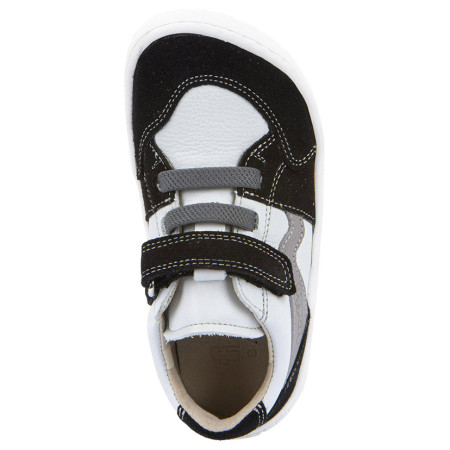 Dětské tenisky Froddo Barefoot river White/Black