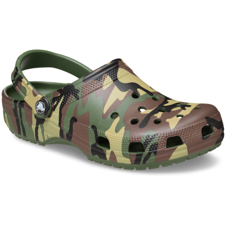 Pantofle Crocs Classic Camouflage Clog