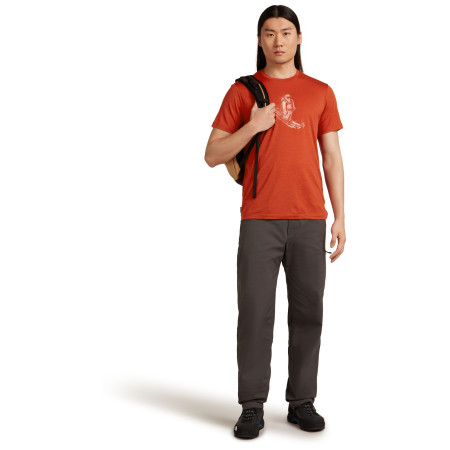 Pánské tričko Icebreaker Merino 150 Tech Lite Skiing Yeti