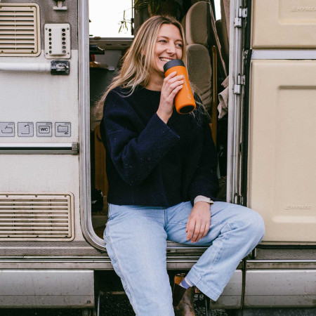 Termohrnek LifeVenture One Touch Thermal Mug 350 ml