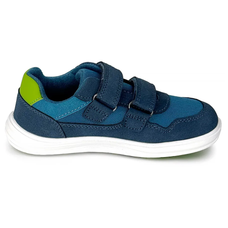 Dětské celoroční barefoot boty Bugga Safi Blue
