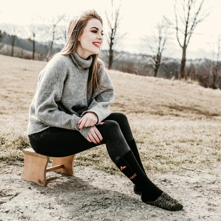 Vyhřívané ponožky Alpenheat Fire Wool Socks