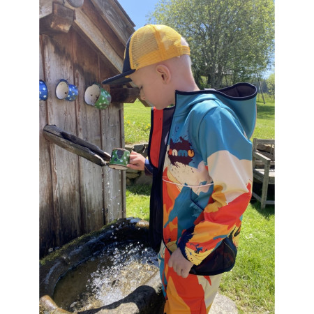 Dětská softshellová bunda WAMU Mountain Bike