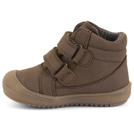 Dětské celoroční barefoot boty Froddo Ollie Tex Brown