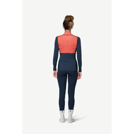 Dámské funkční triko Devold Lauparen Merino 190 Zip Neck Wmn