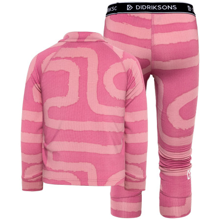 Dětské funkční prádlo Didriksons Jadis Kids Pr Set 5 Path Heather Pink