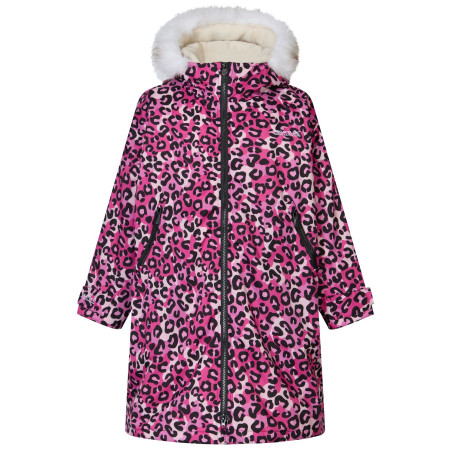 Dětský nepromokavý kabát Regatta Junior Waterproof Changing Robe Pro Pink