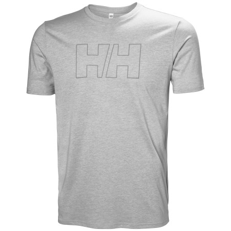 4camping.cz - Pánské triko Helly Hansen Tech Logo T-Shirt - L / šedá