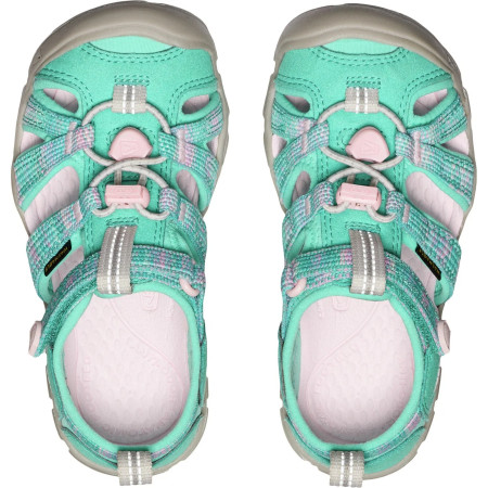 Dětské sandály KEEN Seacamp II Cnx Children Bright Aqua/Giggle Pink