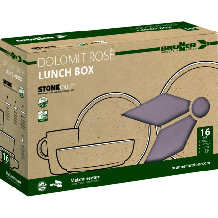 Sada nádobí Brunner Lunch Box Dolomit rose