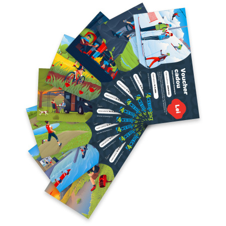 Voucher 4camping Elektronický dárkový poukaz RO