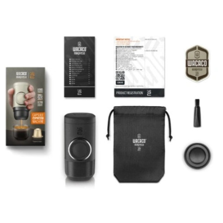 Cestovní kávovar Wacaco Minipresso na kapsle Nespresso