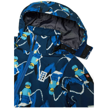 Dětská bunda LEGO® Official Merchandise Lwjian 704 Dark blue