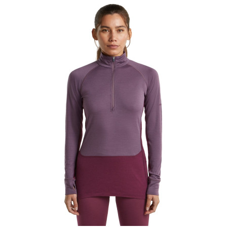 Dámské funkční triko Icebreaker Women Mer 200 ZoneKnit LS Half Zip