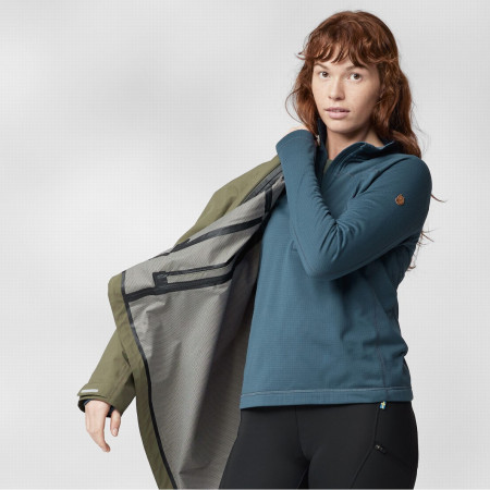 Dámská mikina Fjällräven Abisko Lite Fleece Half Zip W