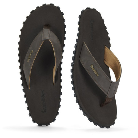 Žabky Gumbies Vegovert Brown