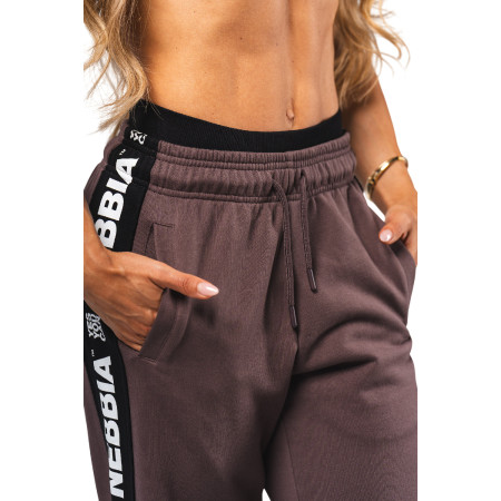Dámské tepláky Nebbia Straight Leg Sweatpants Urban