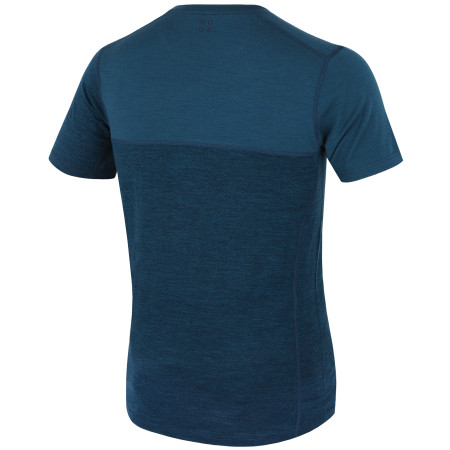 Pánské triko MOOA MerinoSilk Block 160 short