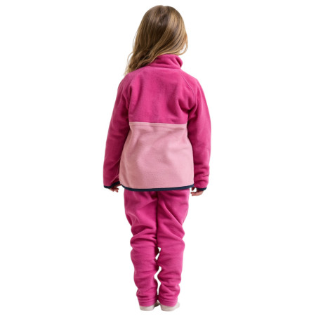 Dětská mikina Didriksons Monte Kids Half Bu 6 Cactus Pink
