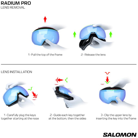 Lyžařské brýle Salomon Radium Pro Sigma Photochromic