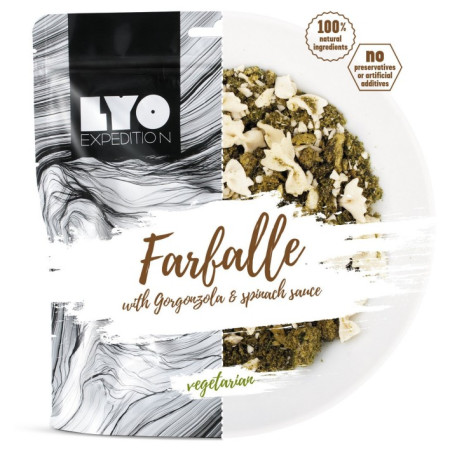 Lyo food Farfalle s gorgonzolou a šp. o. 370 g