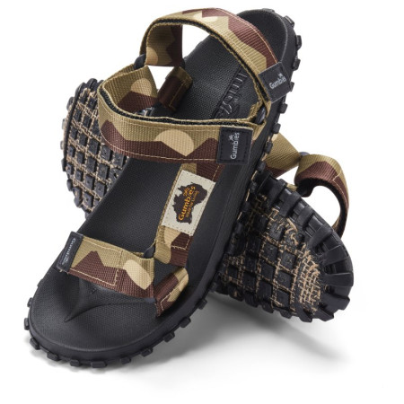 Pánské sandály Gumbies Scrambler Sand a Brown