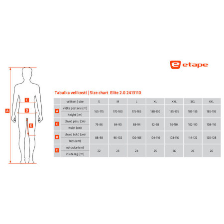 Pánské cyklistické kraťasy Etape Elite 2.0