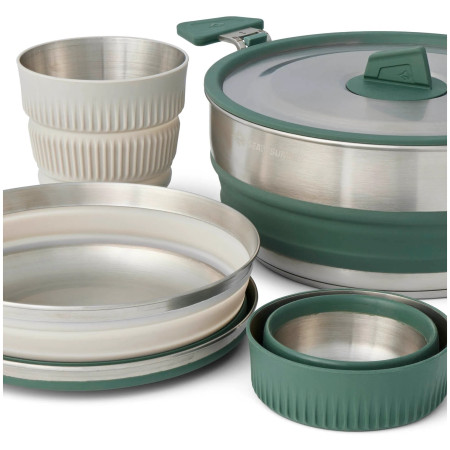 Sada nádobí Sea to Summit Detour Stainless Steel One Pot Cook Set 5 Piece