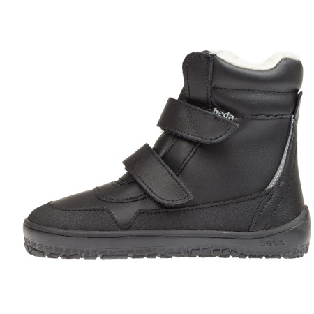 Dětské barefoot boty Beda Just Black Black