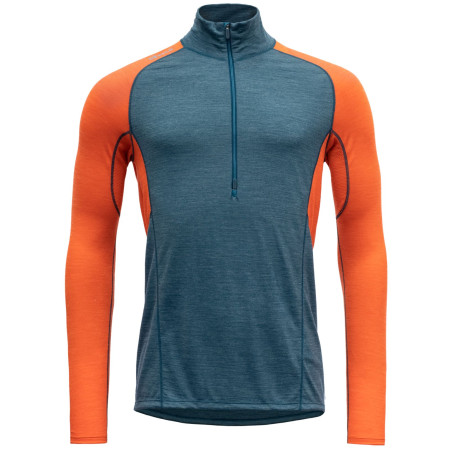 Pánské funčkní triko Devold Running Merino 130 Zip Neck Man