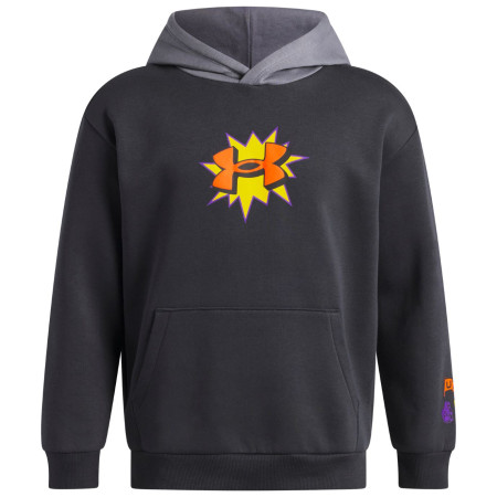 Dětská mikina Under Armour UA B Rival FLC Graphics Hd Anthracite