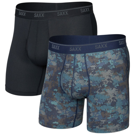 Boxerky Saxx Quest Quick Dry Mesh Boxer Brief Fly 2Pk