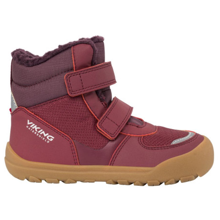 Dětské zimní boty Viking Outdoor Footwear Rowan Barefoot Warm WP 2V Wine