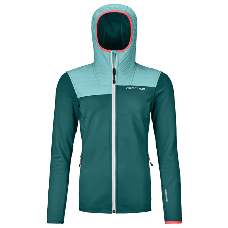 4camping.cz - Dámská mikina Ortovox Fleece Plus Hoody W - M / zelená