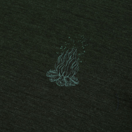 Pánské triko Zulu Merino Fire 160 Short Comfy