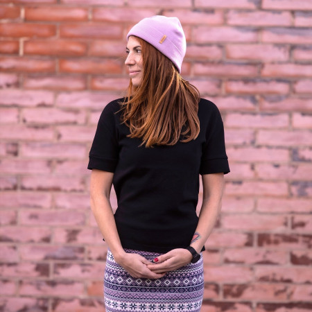 Pletená merino čepice Kama A160