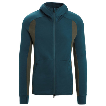 Pánská funkční mikina Icebreaker Merino Quantum ZoneKnit™ LS Zip Hoodie
