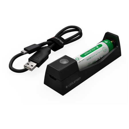 Akumulátor s nabíjecí základnou Ledlenser pro MH3, MH4, MH5