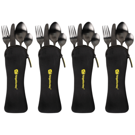 Sada příborů Ridge Monkey DLX Cutlery Set Four Pack